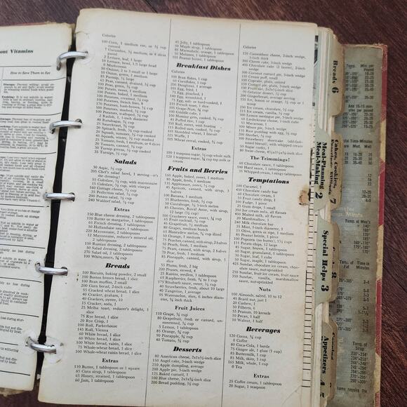 Better Homes and Gardens Classic Red and White Checker Binder Cookbook, 1947 - Picture 3 of 6